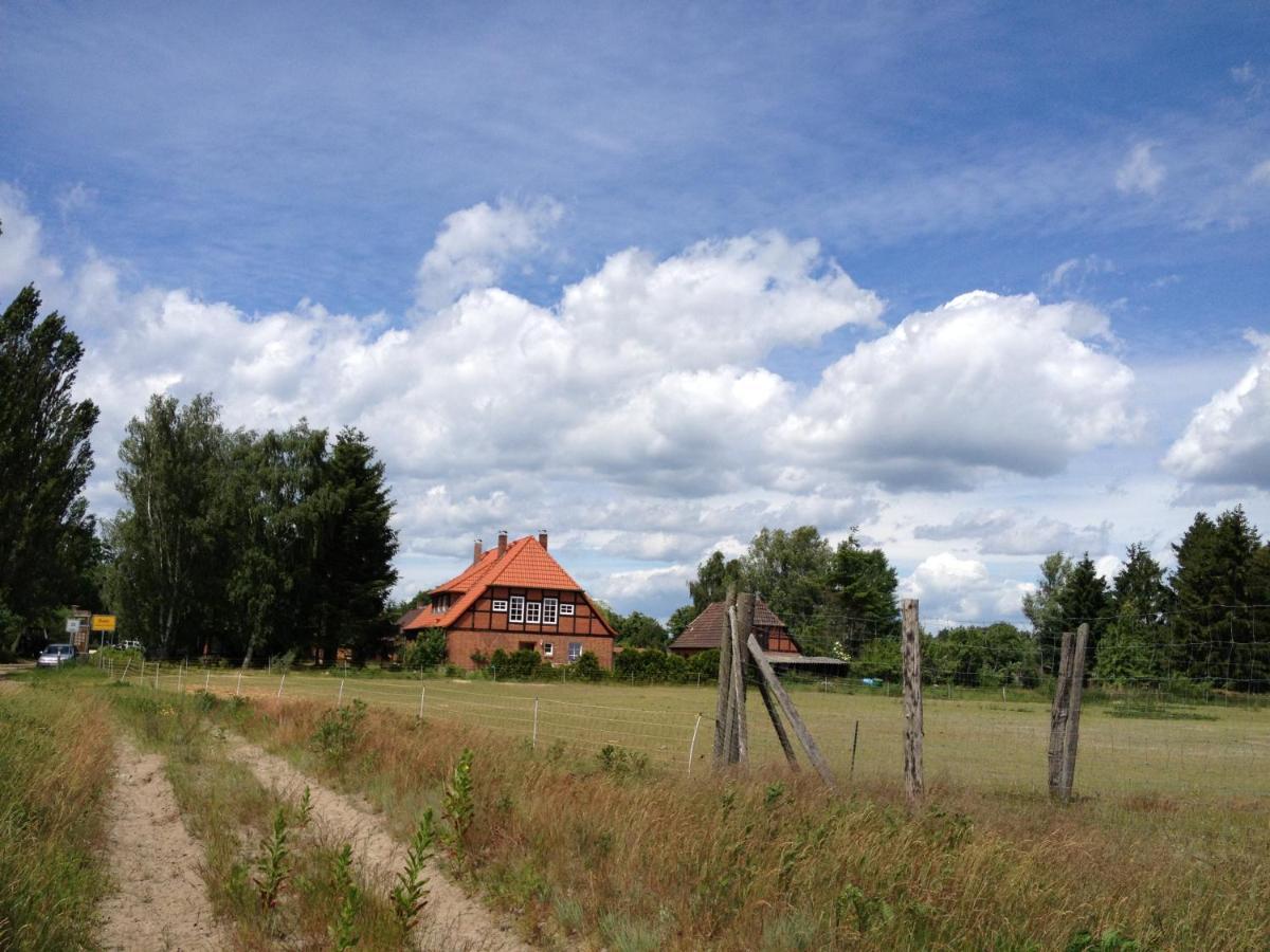 Ferienwohnung 1 Im Landhaus Am Wildpark Boek Екстер'єр фото